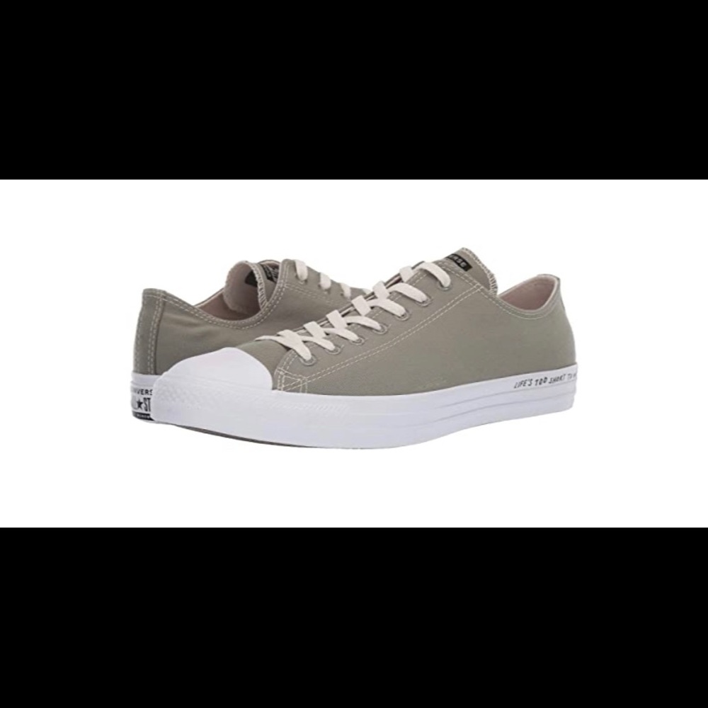 Women’s converse - life’s too short to waste